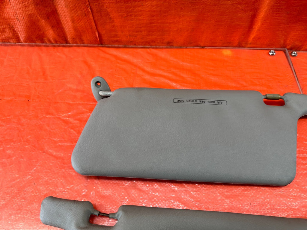 94 97 ACURA INTEGRA   LEFT AND RIGHT SUN VISORS PAIR SET   OEM FACTORY 2269