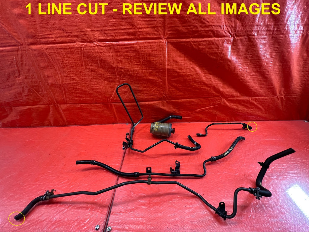 04 05 ACURA TSX   POWER STEERING TANK RESERVOIR W/ HARD & SOFT LINES   OEM #2090
