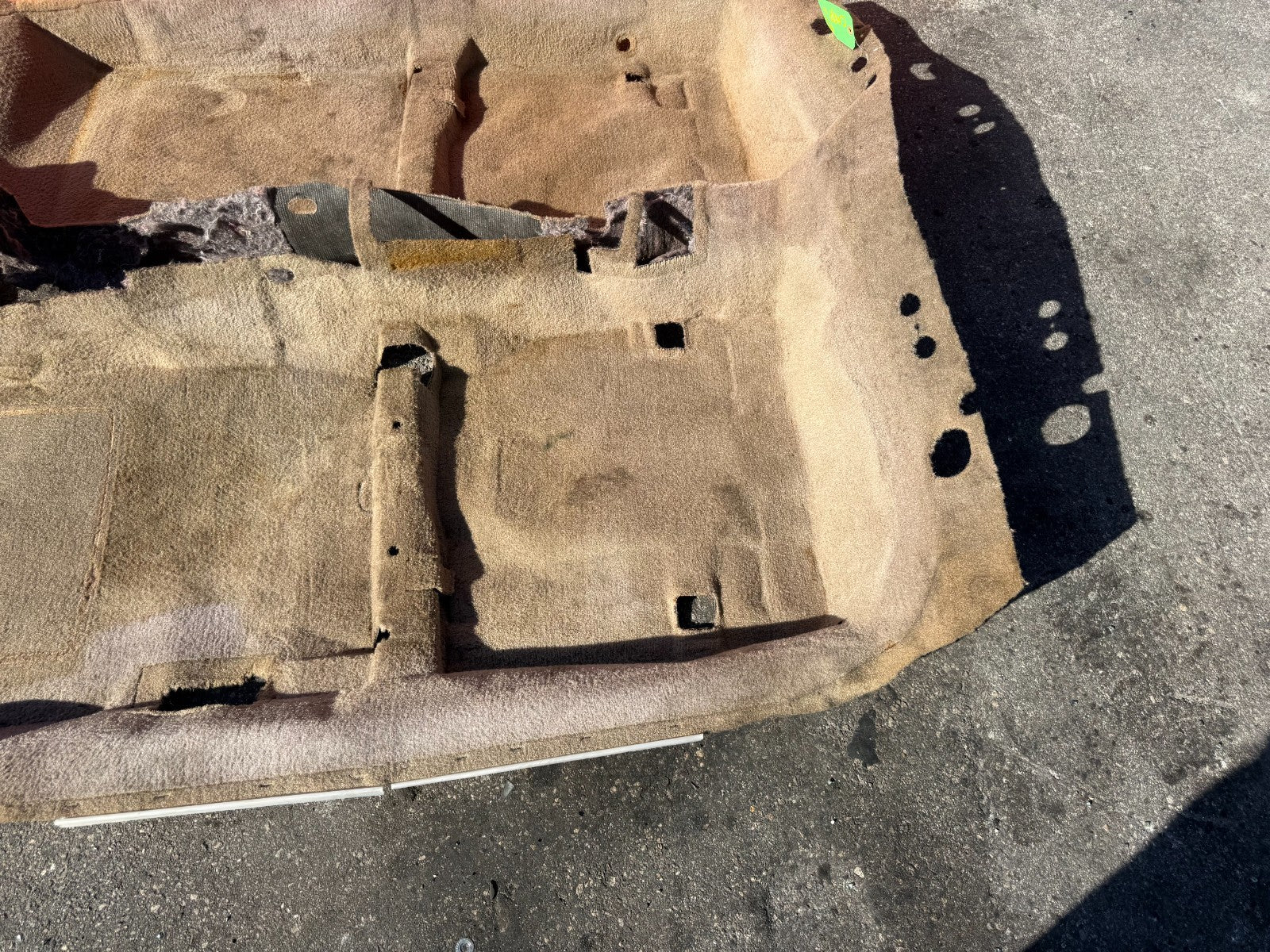 97 01 HONDA PRELUDE   INTERIOR FLOOR CARPET RUG MAT   TAN IN COLOR    OEM #3234