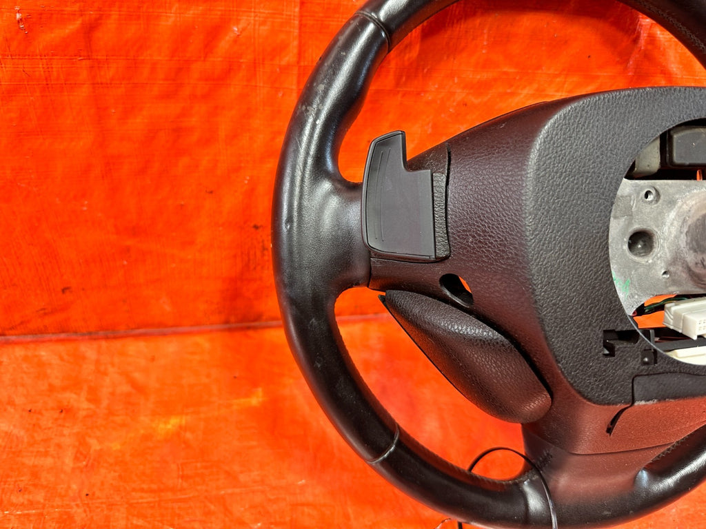 09 14 ACURA TSX   STEERING WHEEL   BLACK LEATHER WRAP   OEM FACTORY #30512