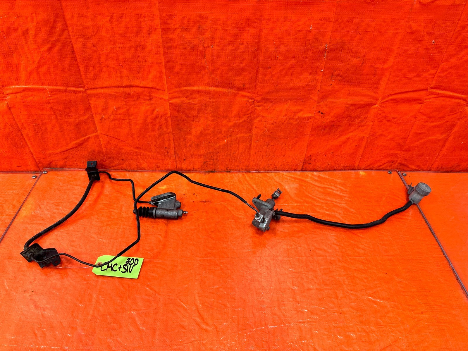 06 09 HONDA CIVIC SI   CLUTCH MASTER & SLAVE W/ FULL LINE SET LINES 100% OEM 3001