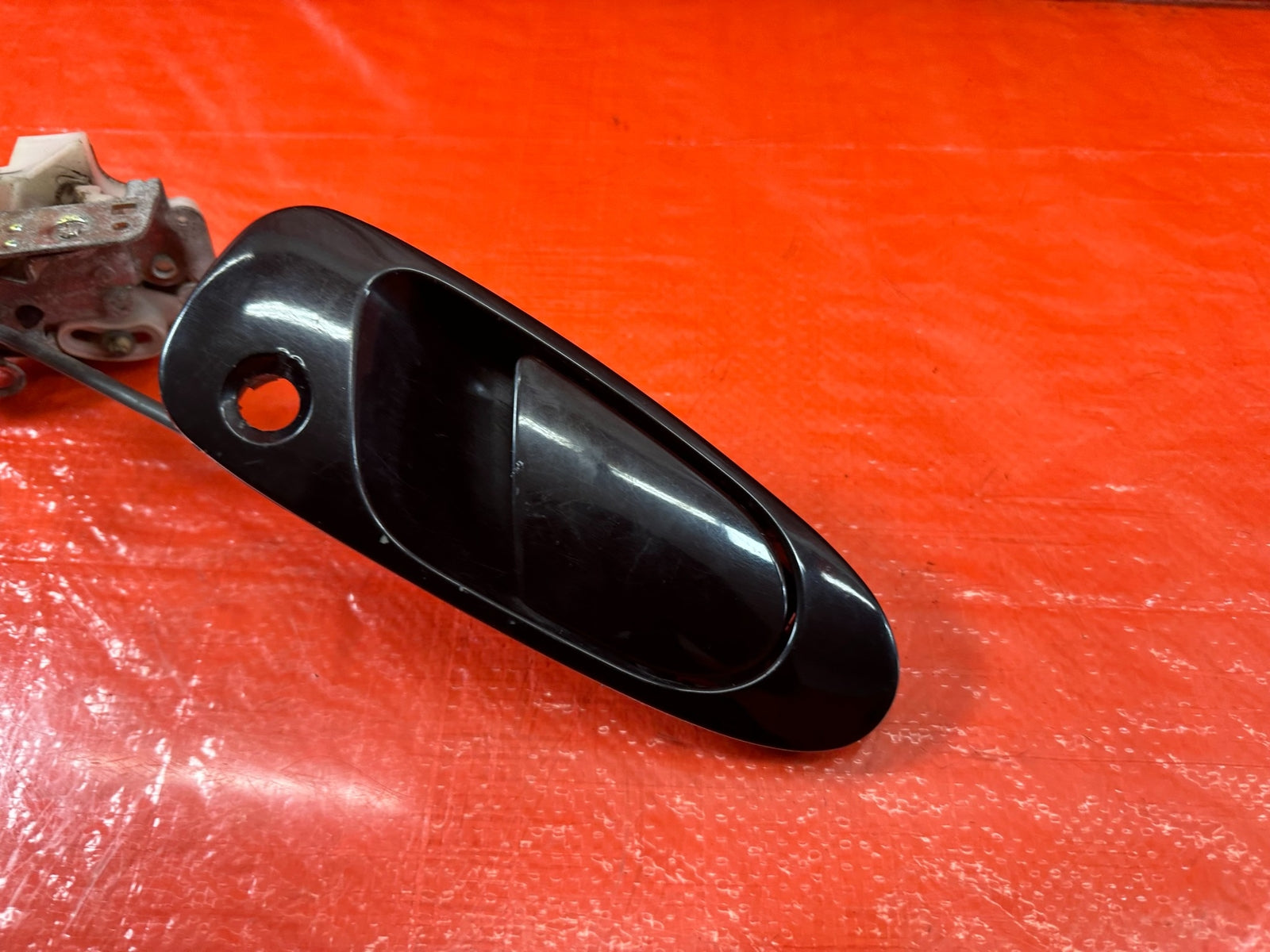 92 95 HONDA CIVIC SI HATCHBACK   PASSENGER RIGHT DOOR HANDLE W/ ACTUATOR OEM 1993