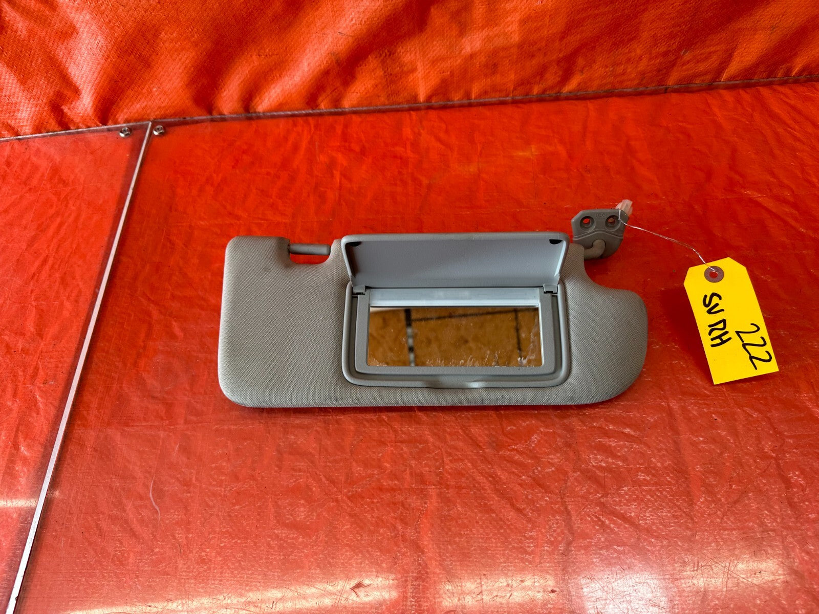 14 20 INFINITI Q50   SUN VISOR   PASSENGER RIGHT SIDE   OEM FACTORY #2224