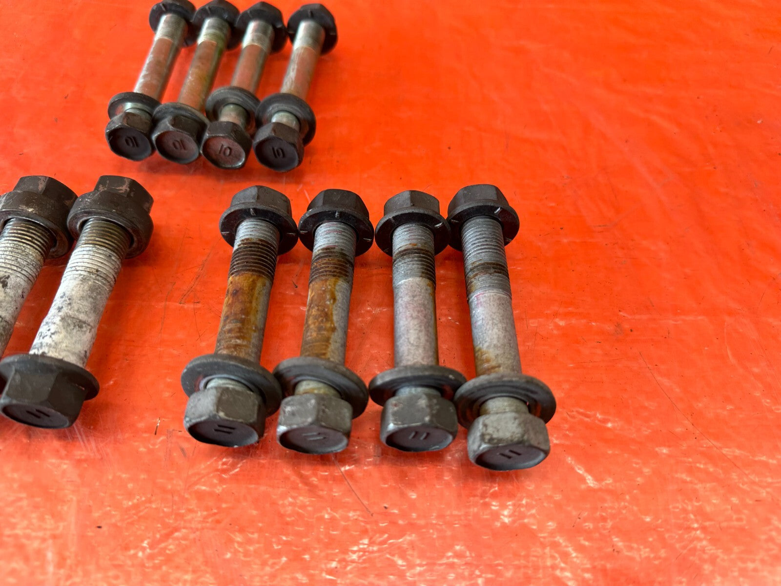 2009 09 LEXUS ES350   REAR TRAILING ARM BOLTS   OEM FACTORY #2444