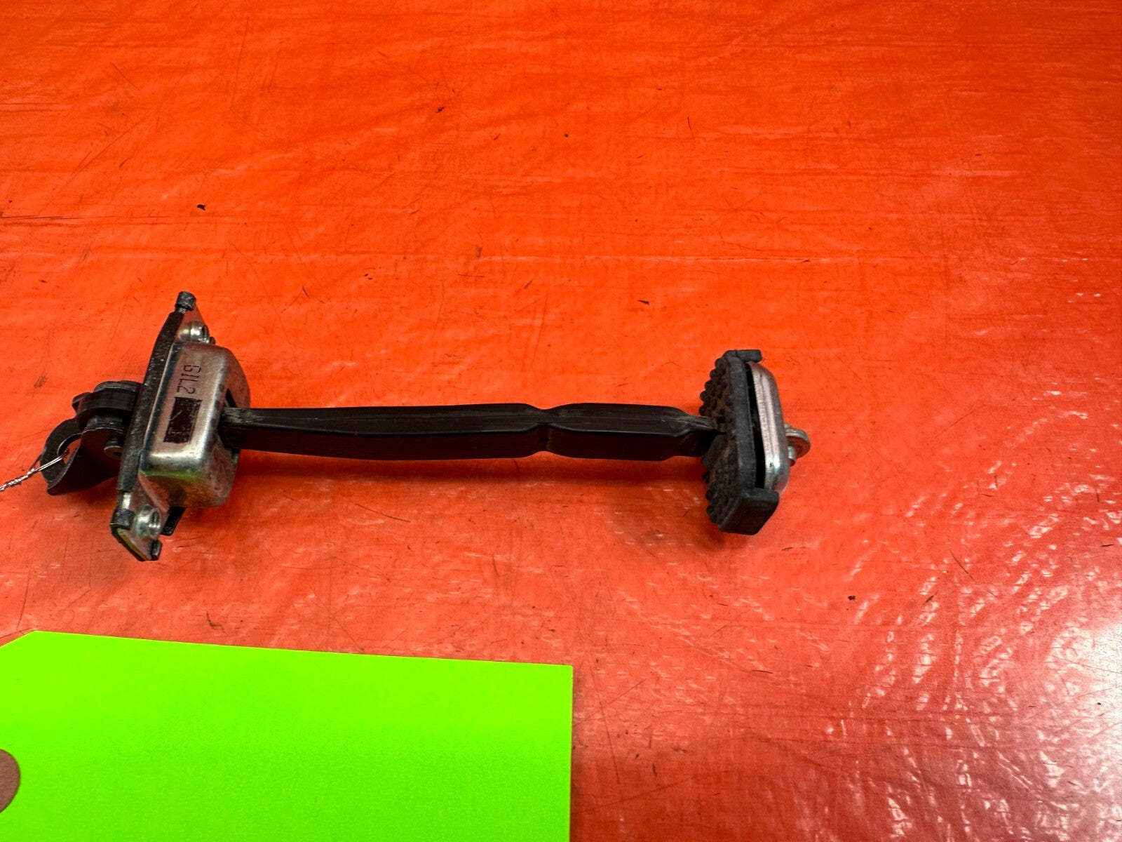 09 14 ACURA TSX   DRIVER LEFT REAR DOOR CHECKER HINGE ARM STOPPER   OEM #2332