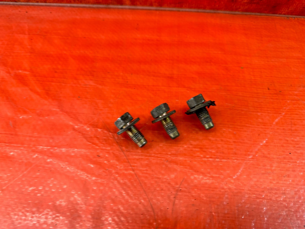88 91 HONDA CRX   REAR TRANSMISSION BRACKET MOTOR MOUNT BOLTS   OEM #2432