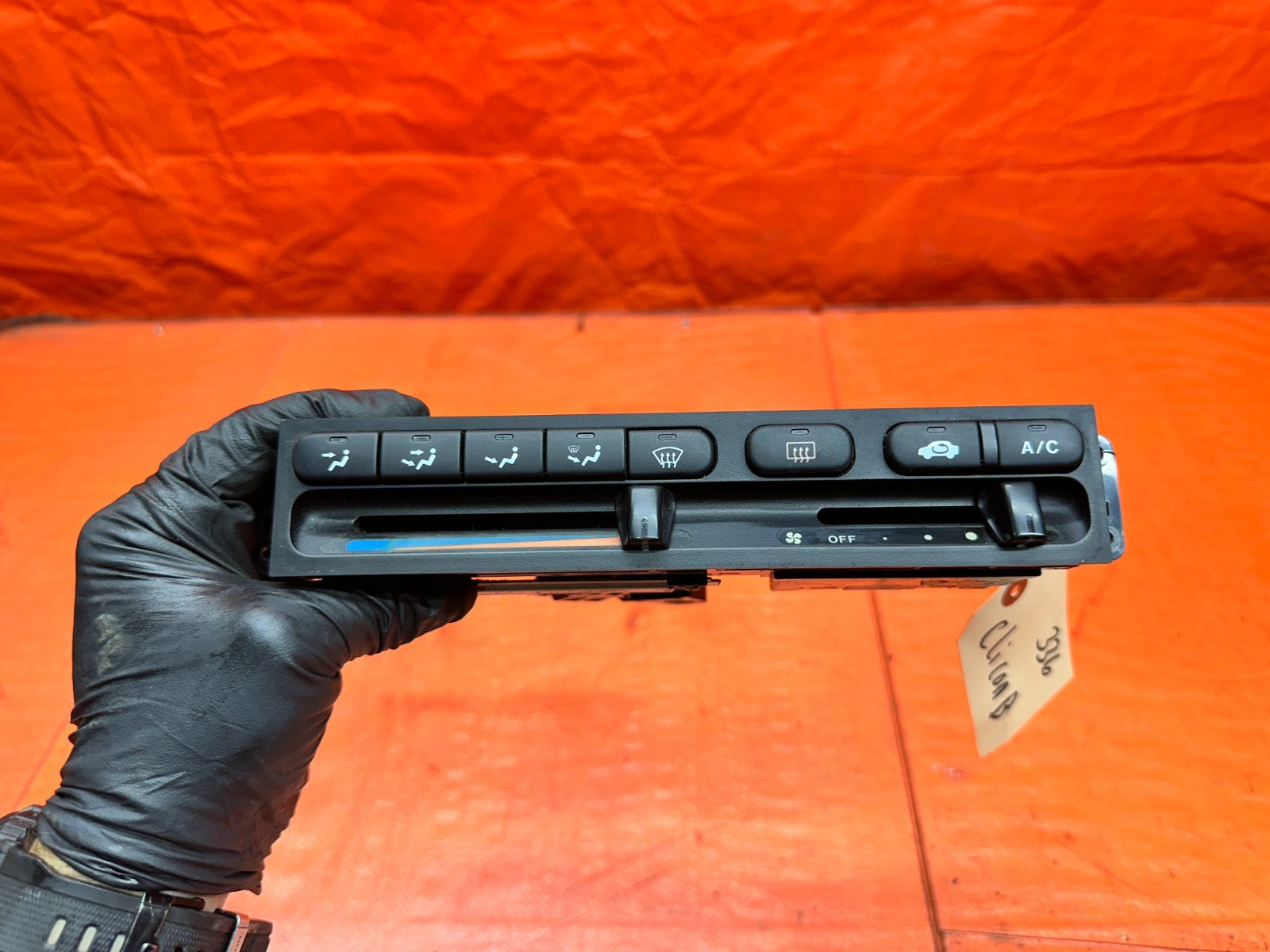 97 01 HONDA PRELUDE 2.2L HEATER AC A/C CLIMATE TEMPERATURE CONTROL UNIT #3368