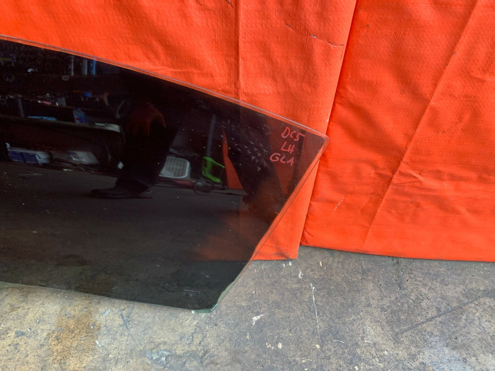 OEM 2005 05 ACURA RSX TYPE S   DRIVER LEFT WINDOW GLASS 4