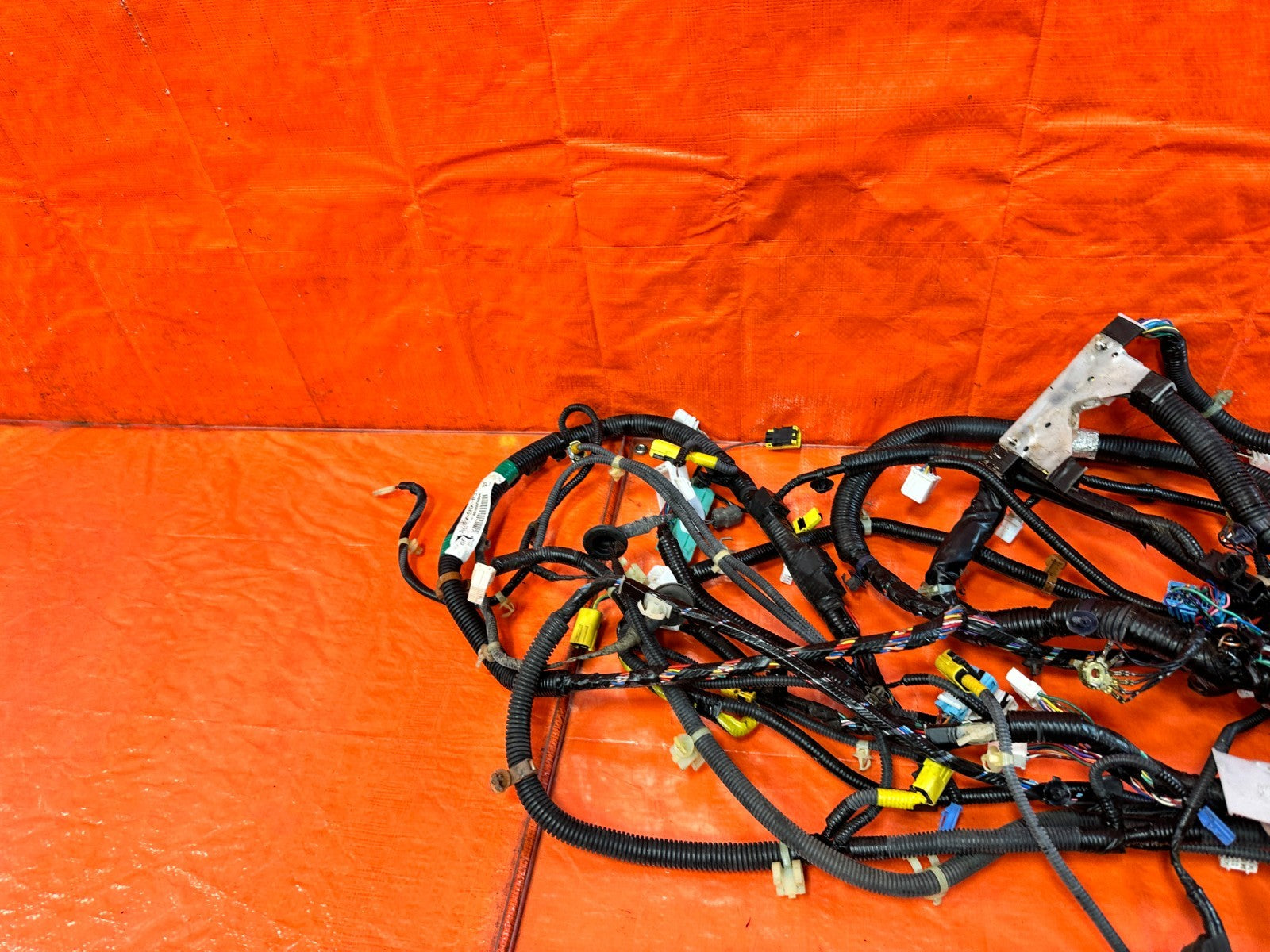 2008 08 HONDA CIVIC SI SEDANINTERIOR FLOOR WIRING HARNESS WIRE LOOM W/ NAVI 3007