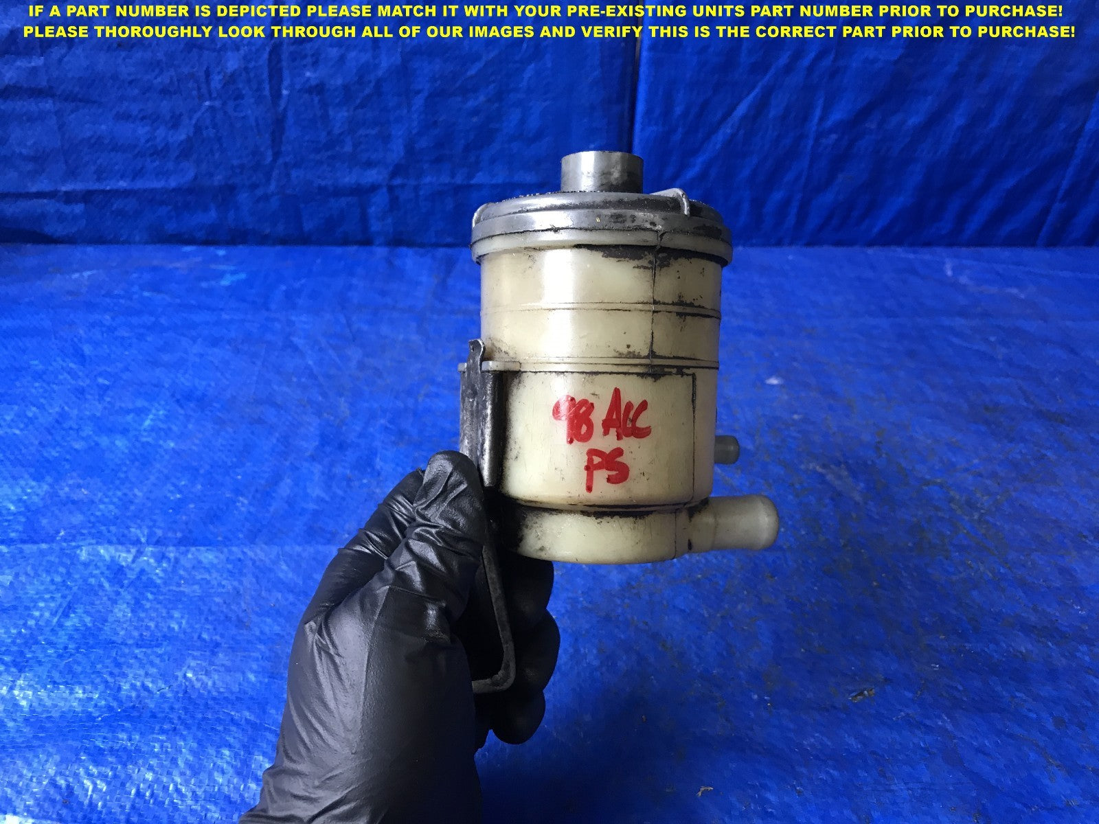 OEM 1998 1999 2000 2001 2002 HONDA ACCORD V6 POWER STEERING RESERVOIR TANK   0