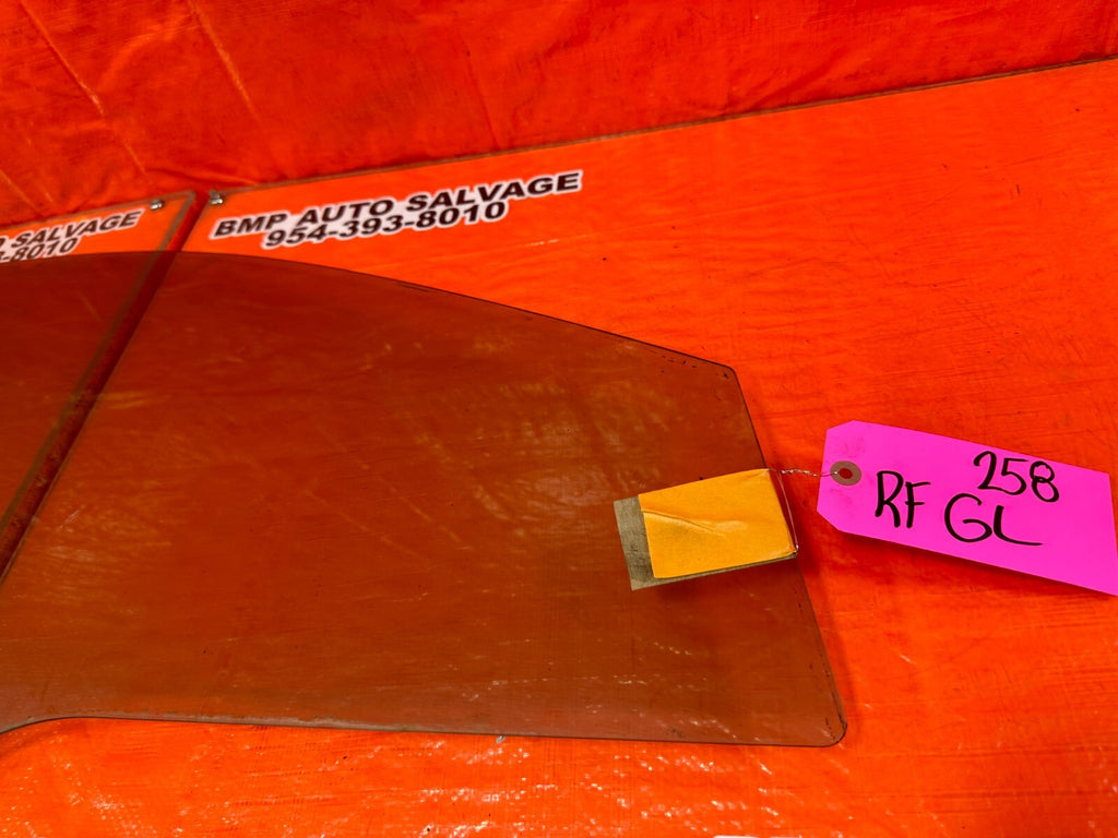 02 05 HONDA CIVIC SI EP3 HATCHBACK PASSENGER RIGHT FRONT DOOR GLASS WINDOW #2585