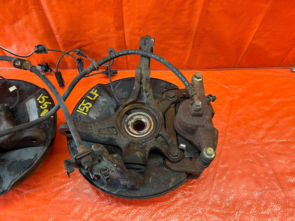 06 11 HONDA CIVIC   CSX FRONT SPINDLE CONVERSION   32MM HUBS W/ SI CALIPERS OEM9
