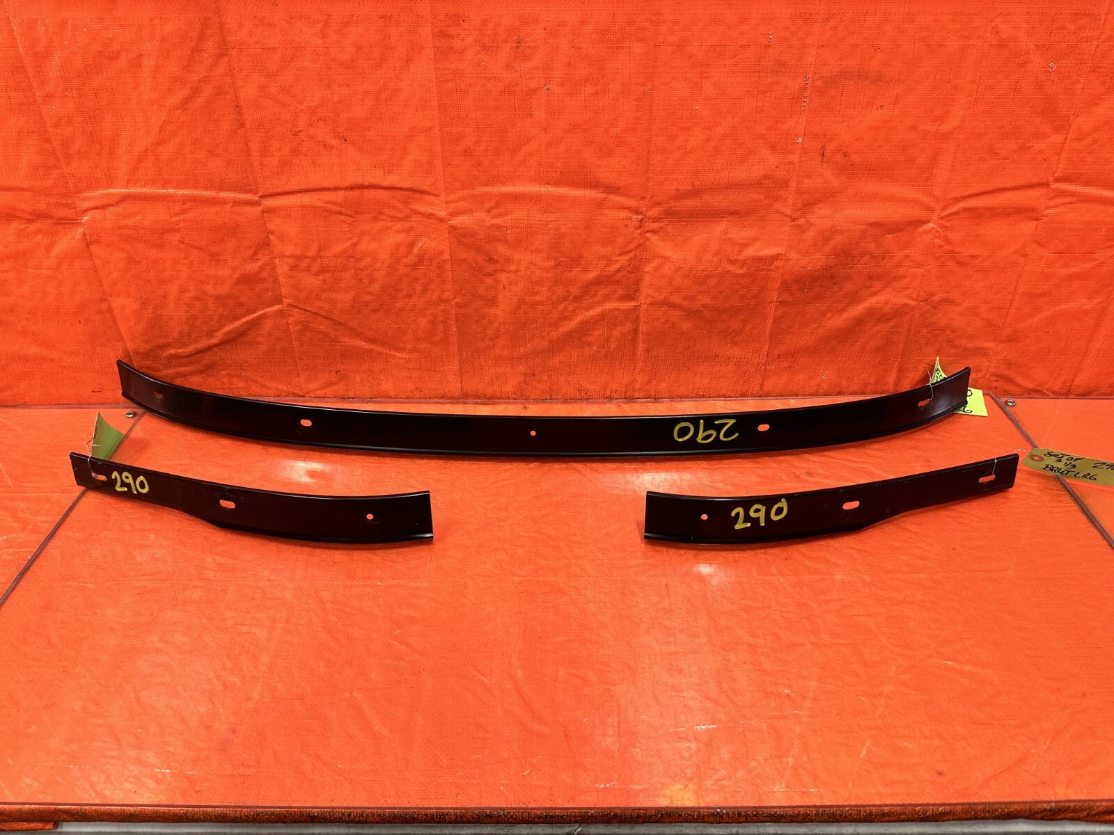 02 09 HONDA S2000   SOFT TOP MOUNTING BRACKETS   SET OF 3   OEM FACTORY #2901