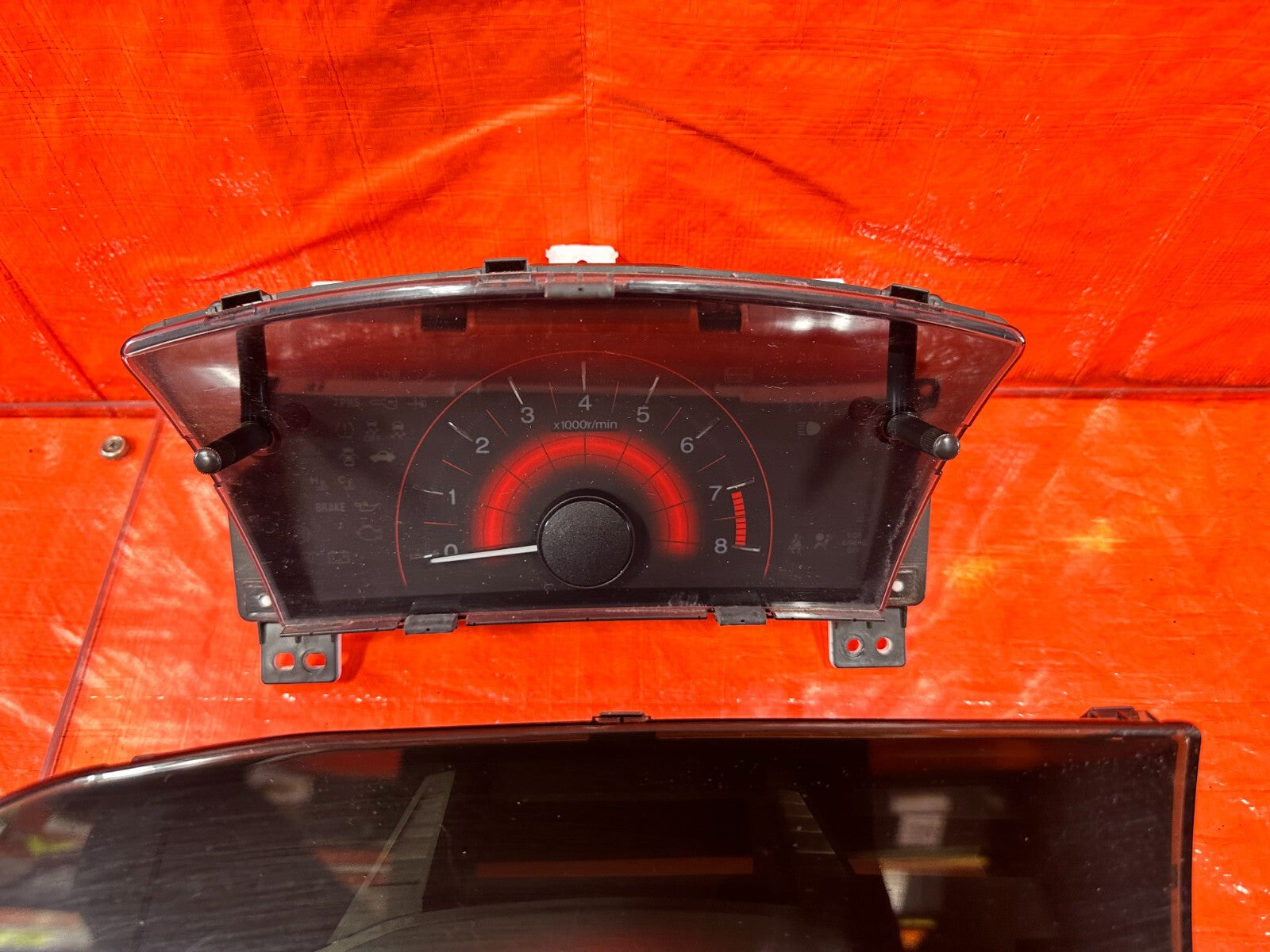 2013 13 HONDA CIVIC SI 2D COUPE   RED FACE   INSRTUMENT CLUSTER SPEEDOMETER OEM8
