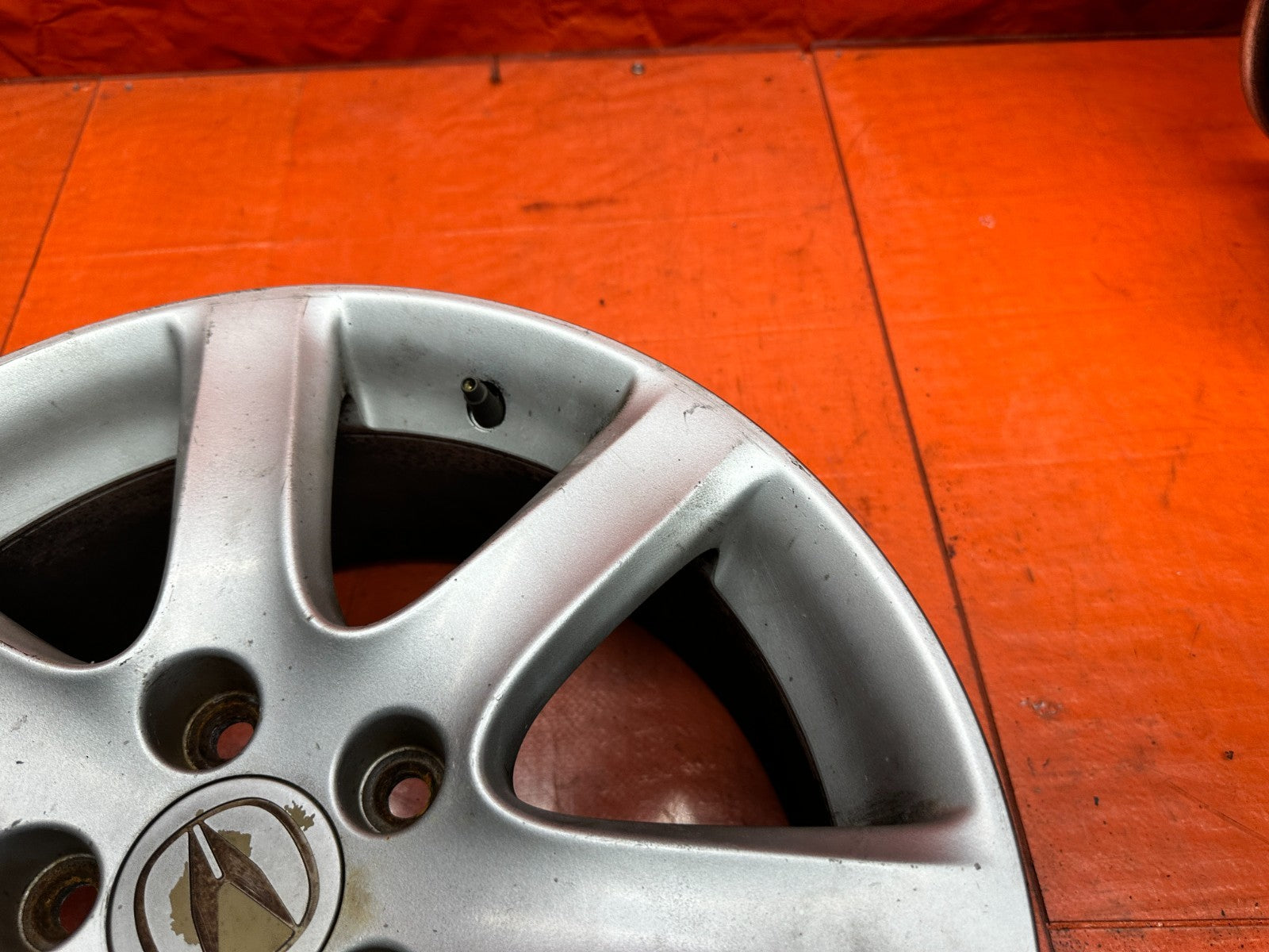 04 08 ACURA TSX 2.4L 17 INCH 7 SPOKE ALLOY WHEEL RIM 17x7 5x114.3 OEM FACTORY  27