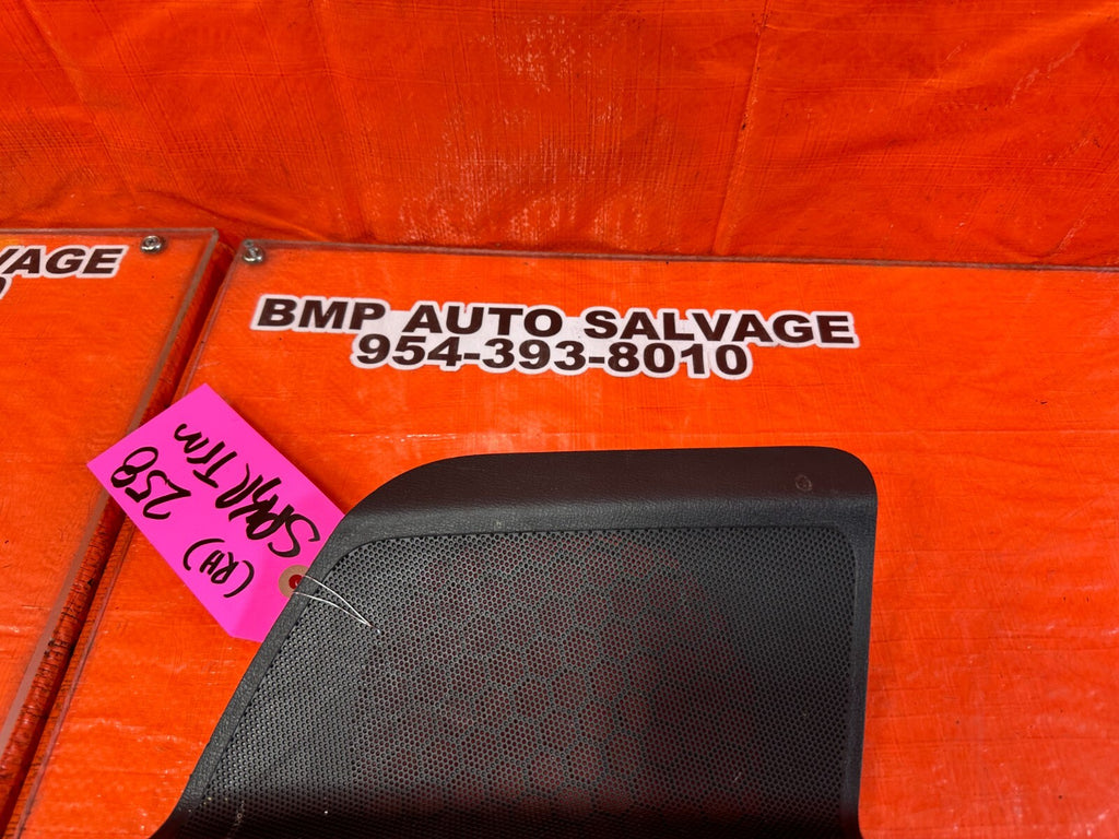 02 05 HONDA CIVIC SI EP3 HATCHBACK REAR SPEAKER COVER TRIM   RIGHT SIDE OEM #2581