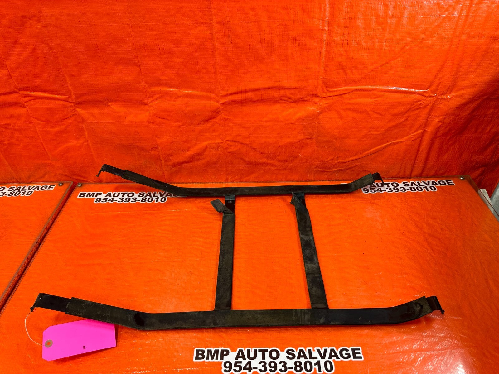 02 05 HONDA CIVIC SI EP3   GAS GASOLINE FUEL TANK MOUNTING STRAPS BAND SET #2589