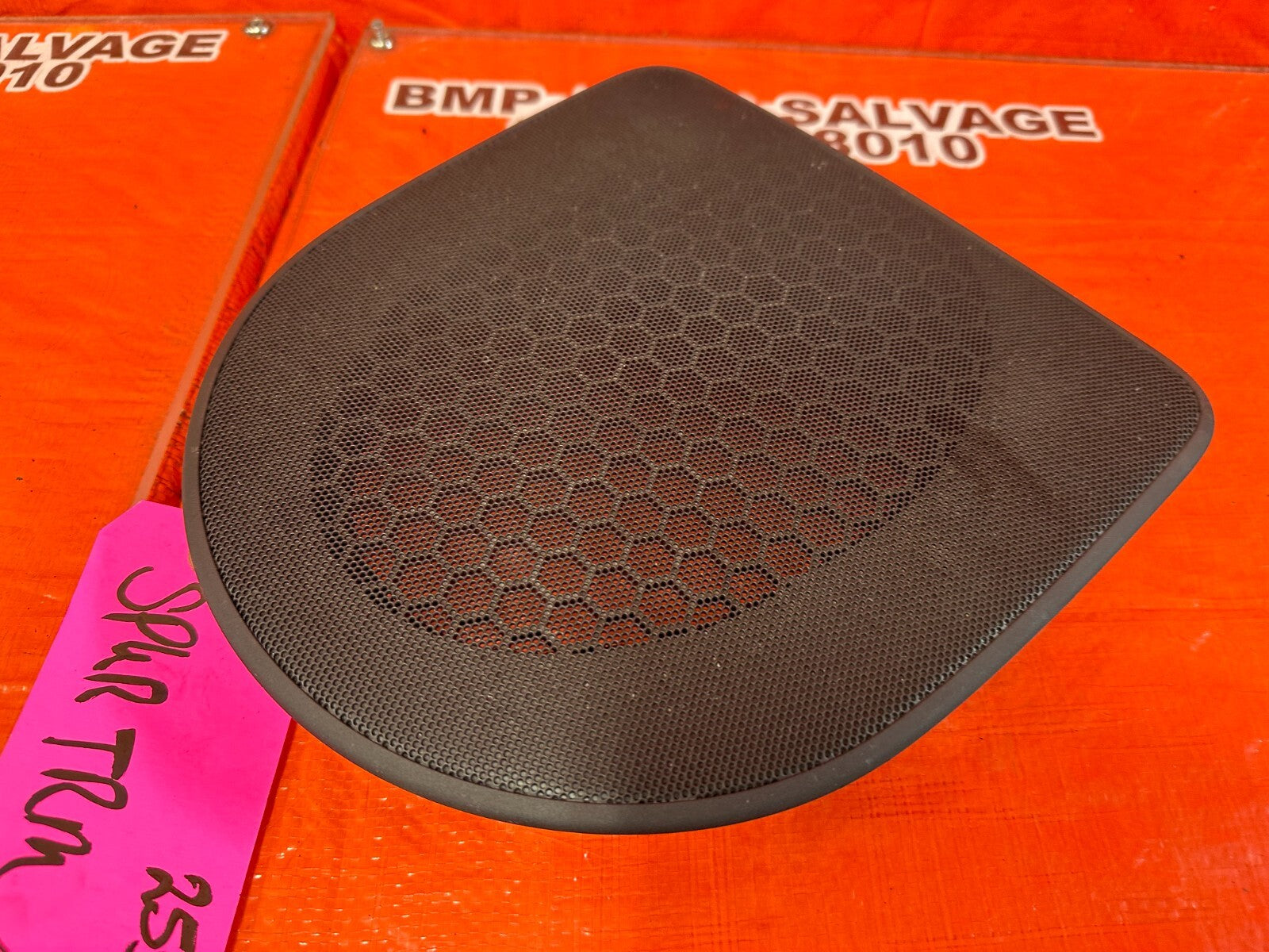 04 08 ACURA TSX   REAR SPEAKER COVER TRIM PLASTIC LEFT OR RIGHT   OEM #255 14