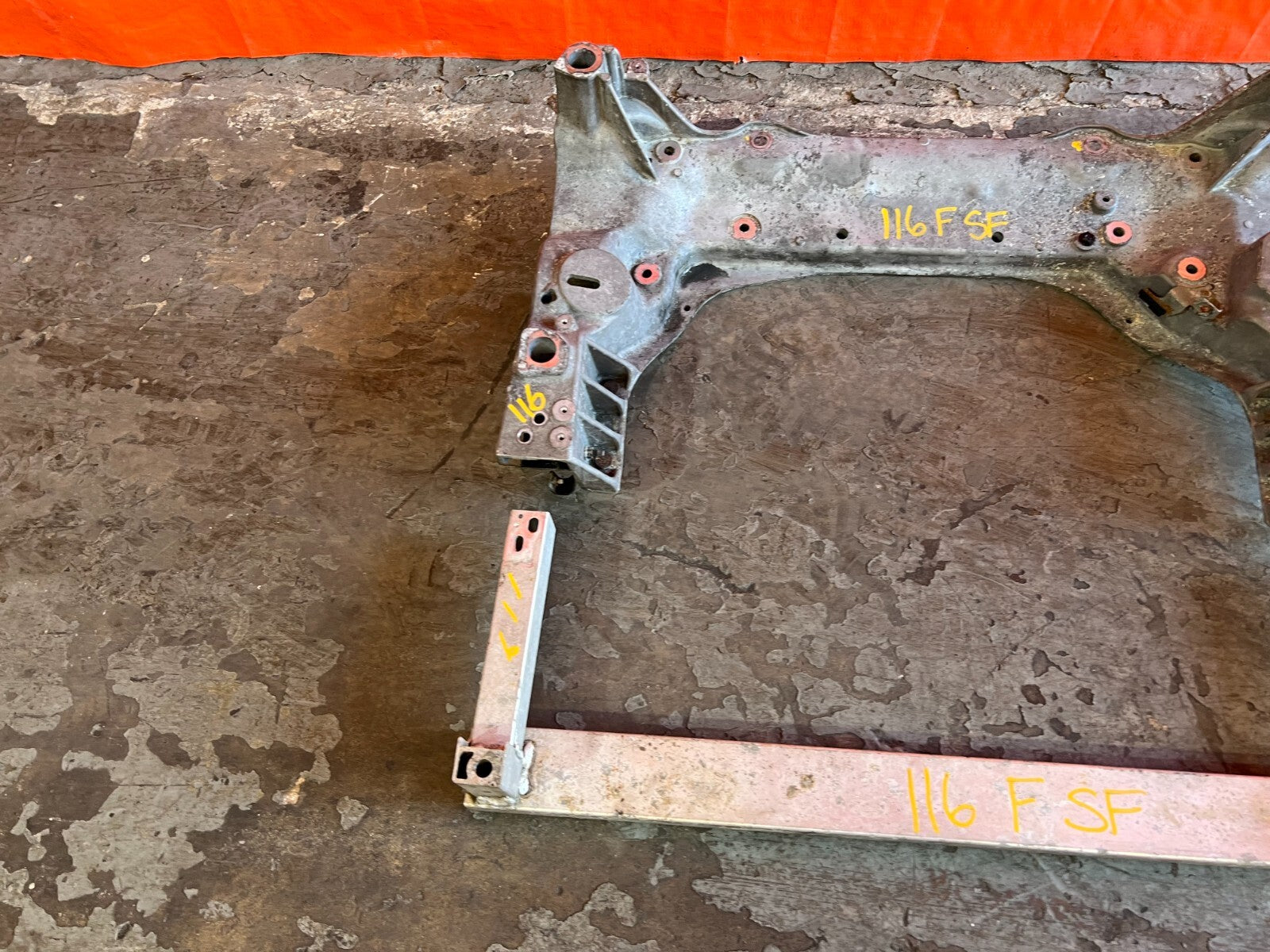 09 12 INFINITI FX50 FX35   FRONT SUBFRAME CROSSMEMBER K FRAME   OEM #1166