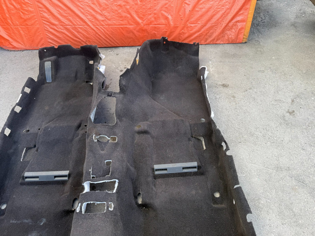 08 15 INFINITI G37 & Q60    2D COUPE   INTERIOR FLOOR CARPET RUG MAT BLACK OEM5
