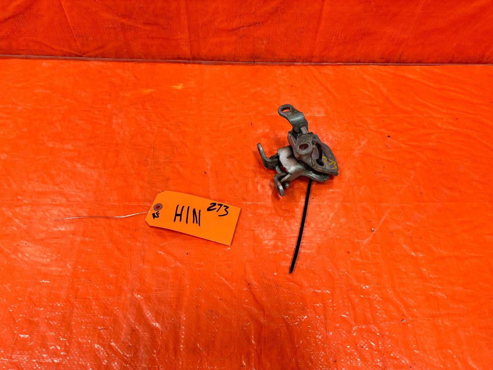 92 96 HONDA PRELUDE   PASSENGER RIGHT FRONT DOOR HINGE SET UPPER LOWER OEM #2730