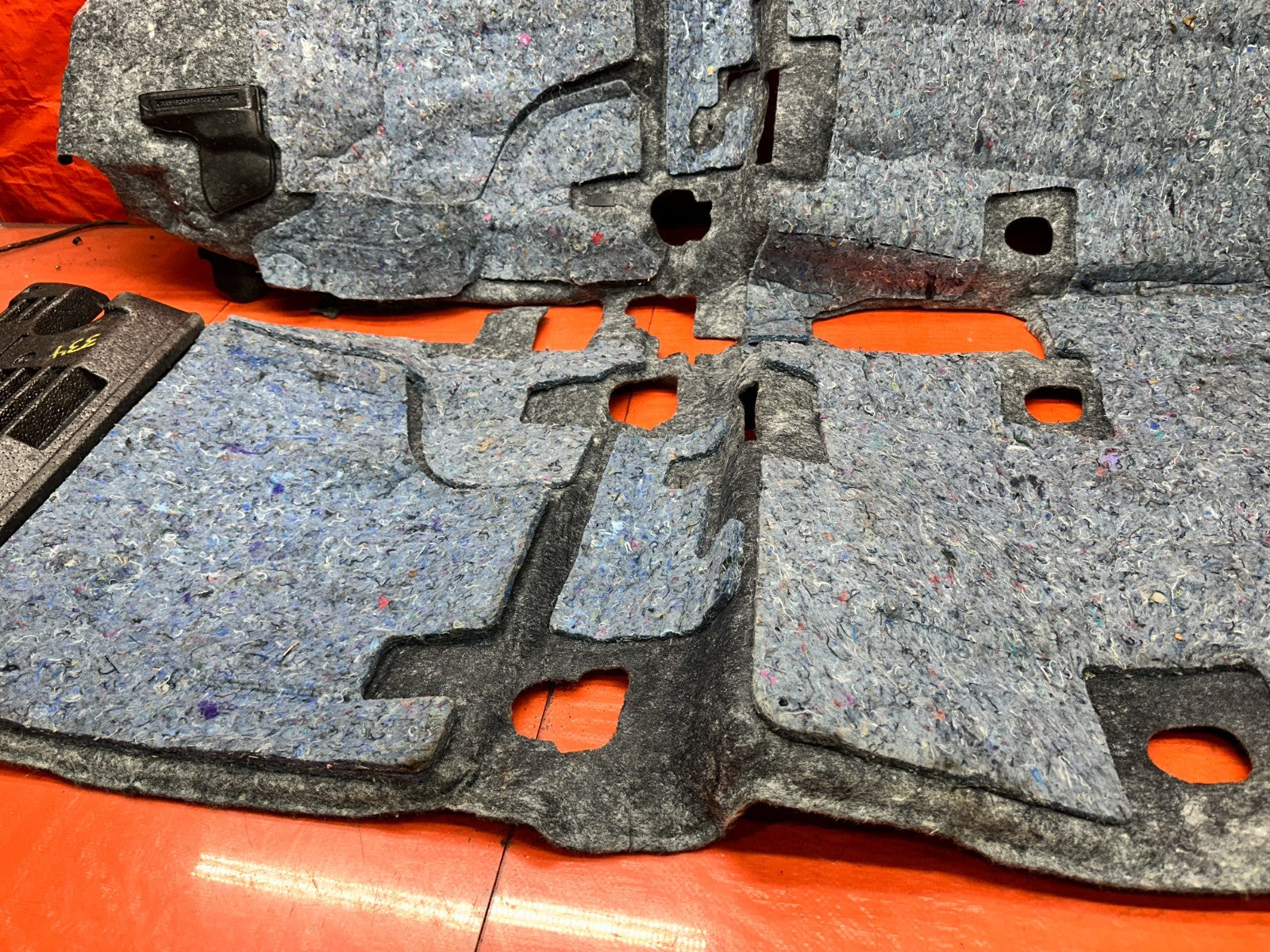 13 15 HONDA CIVIC SI 4D SEDAN 2.4L INTERIOR FLOOR CARPET MAT BLACK OEM #33415