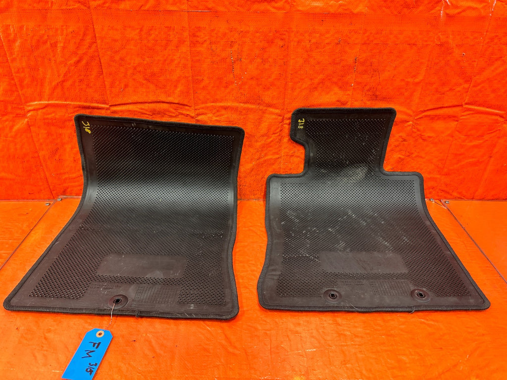 13 16 HYUNDAI GENESIS COUPE   FLOOR MAT SET   BLACK COLOR   LEFT RIGHT FRONT OEM3