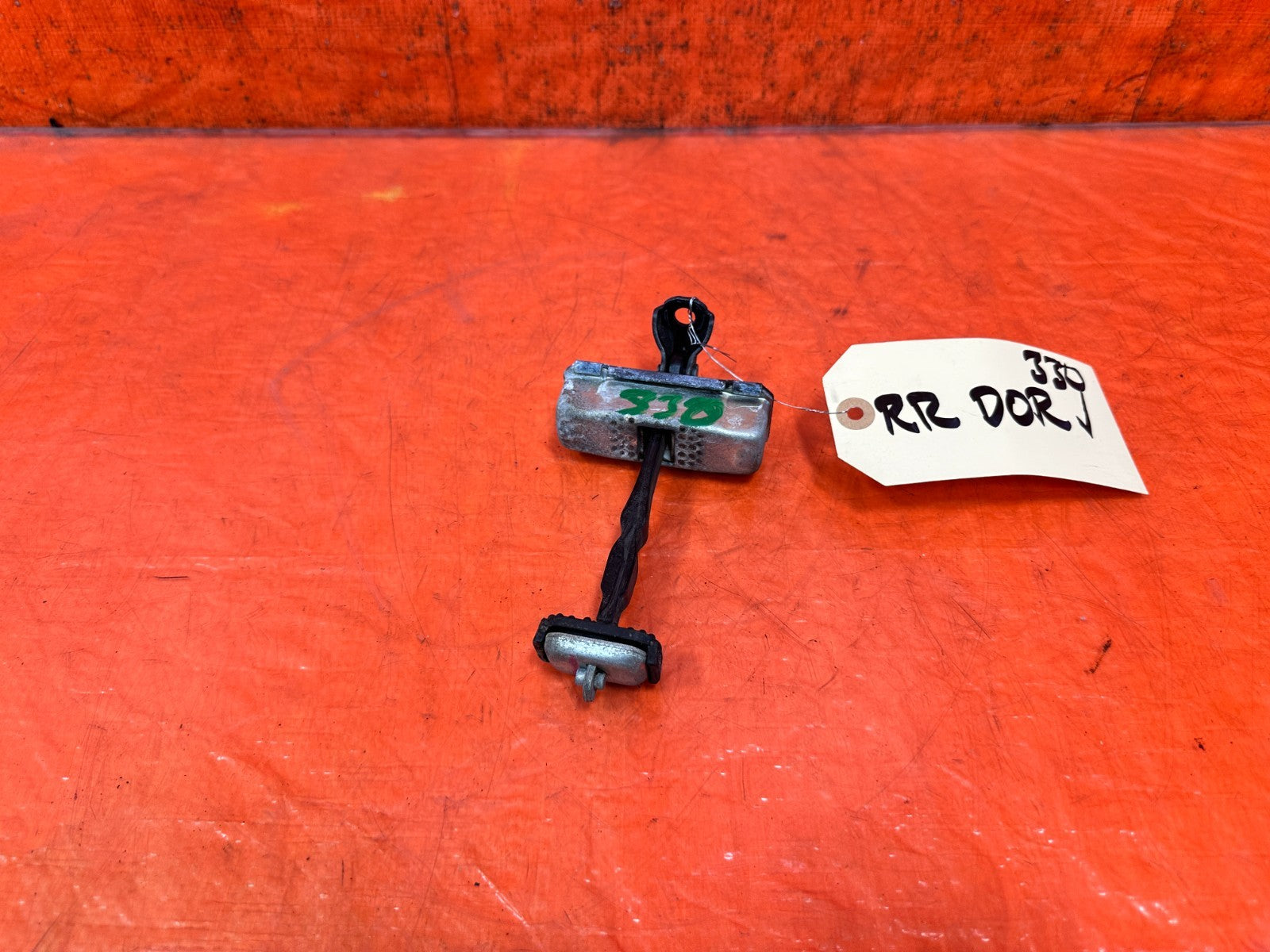 04 08 ACURA TSX RIGHT PASSENGER REAR DOOR CHECKER STOP STRAP OEM #3304