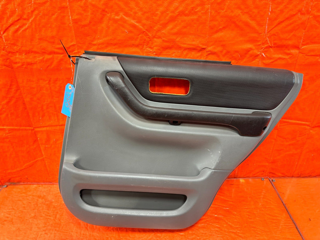 97 98 HONDA CR V CRV PASSENGER RIGHT REAR DOOR PANEL CARD INSERT LINING OEM 3010