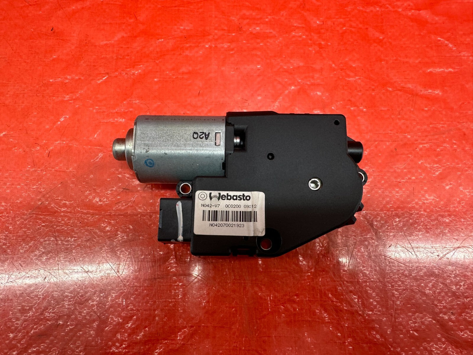 08 15 INFINITI G37 2D COUPE   SUNROOF MOONROOF SLIDING ROOF   MOTOR   OEM #1887