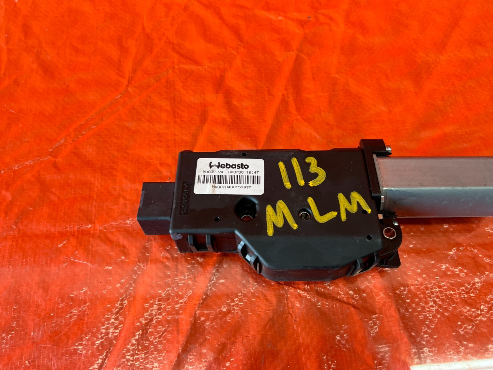 14 20 INFINITI Q50   SUNROOF MOONROOF SLIDING ROOF   MOTOR   OEM FACTORY OE #1134
