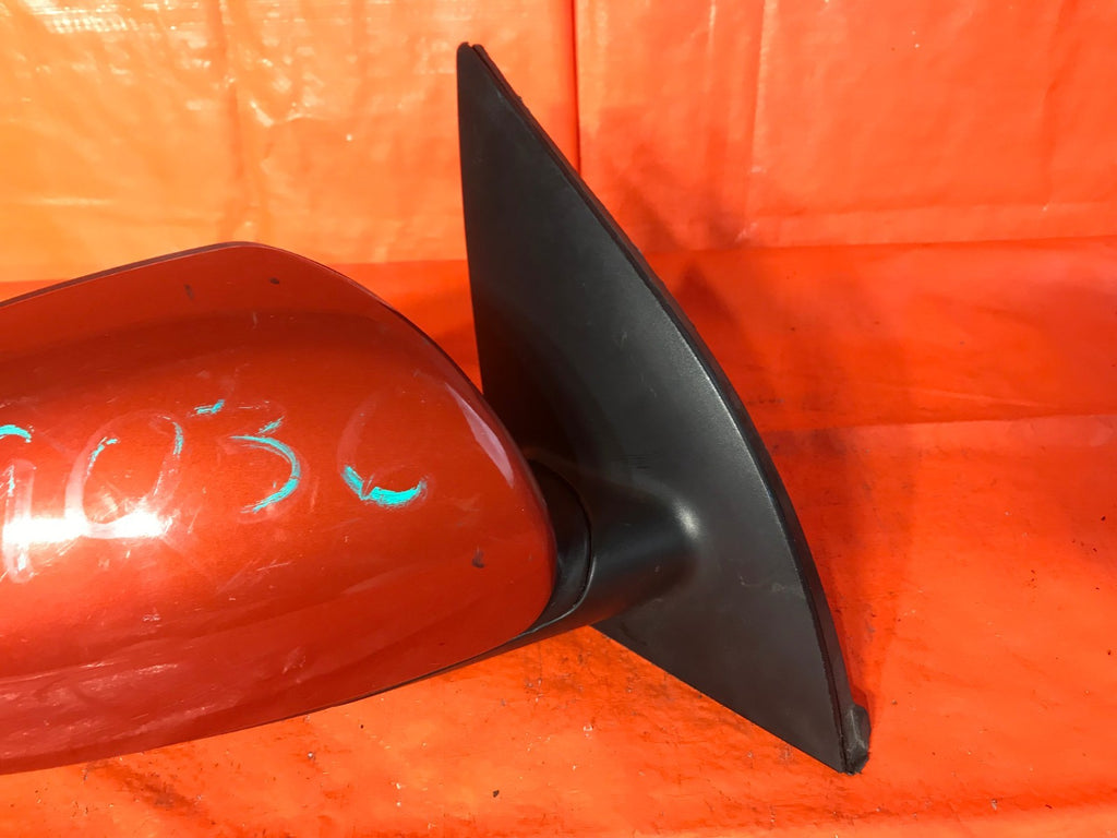 OEM 2010 10 HYUNDAI ACCENT PASSENGER RIGHT SIDE VIEW MIRROR   ORANGE E13 0274274