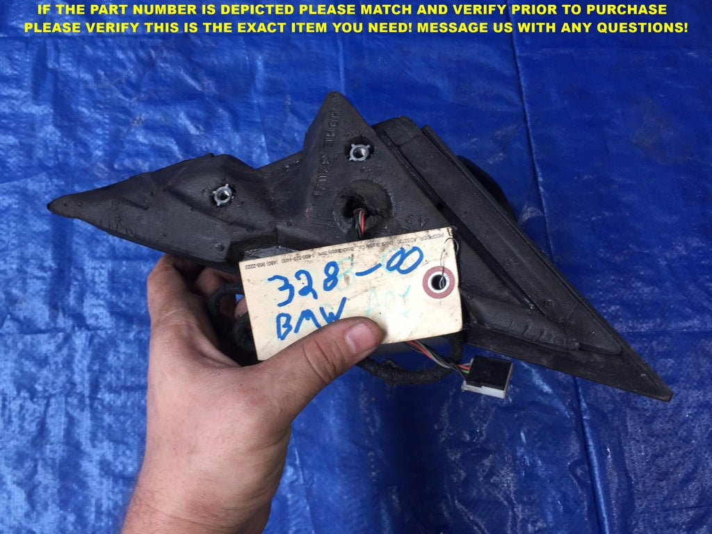OEM 2000 2001 BMW 325I 328I 330I SEDAN DRIVER LEFT SIDE VIEW MIRROR 16