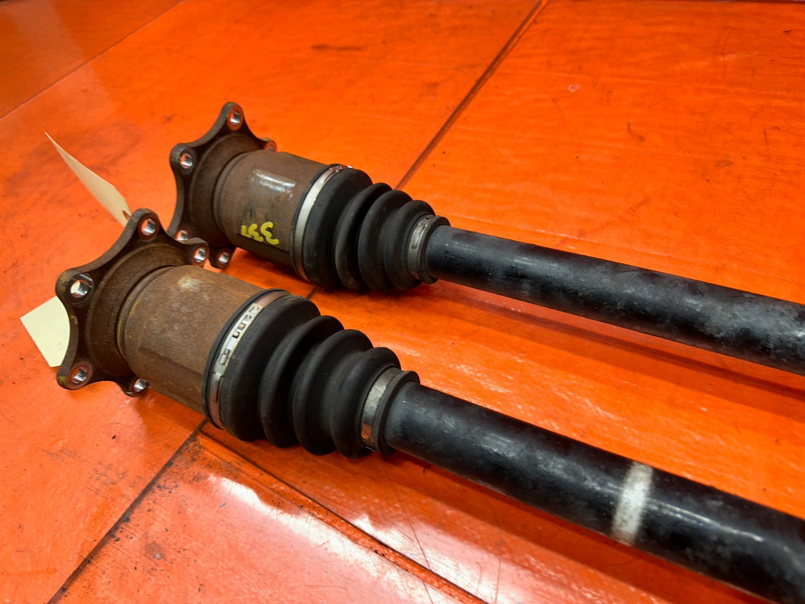 00 03 HONDA S2000 AP1 2.0L REAR DRIVE CV AXLES HALF SHAFTS LEFT RIGHT SET OEM #311