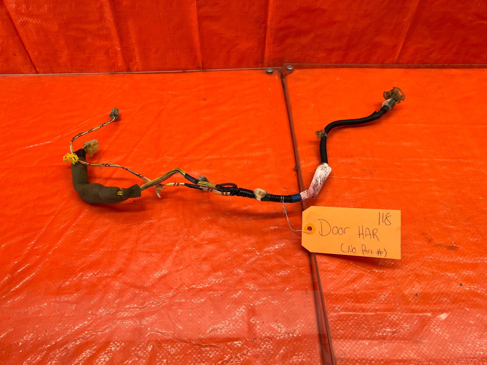 96 01 INTEGRA SEDAN PASSENGER RIGHT REAR DOOR WIRING HARNESS WIRE LOOM OEM #1180