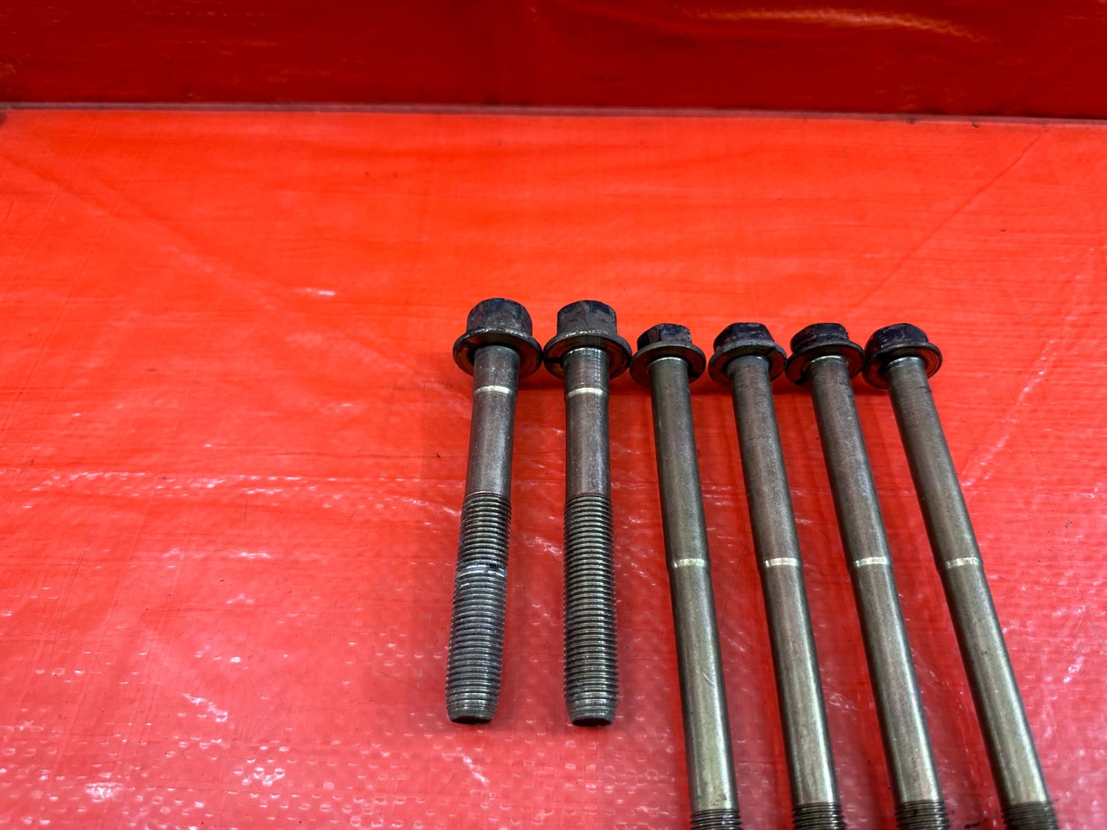 00 09 HONDA S2000   REAR CROSS MEMBER SUB FRAME MOUNTING BOLT SET BOLTS OEM 1987