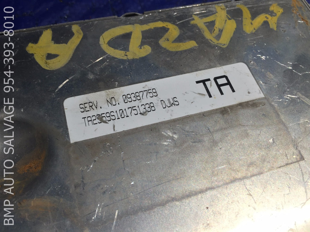OEM 2001 DAEWOO NUBIRA ECU 09387759 DJWS ENGINE COMPUTER BRAIN ECM #1112 #R5121