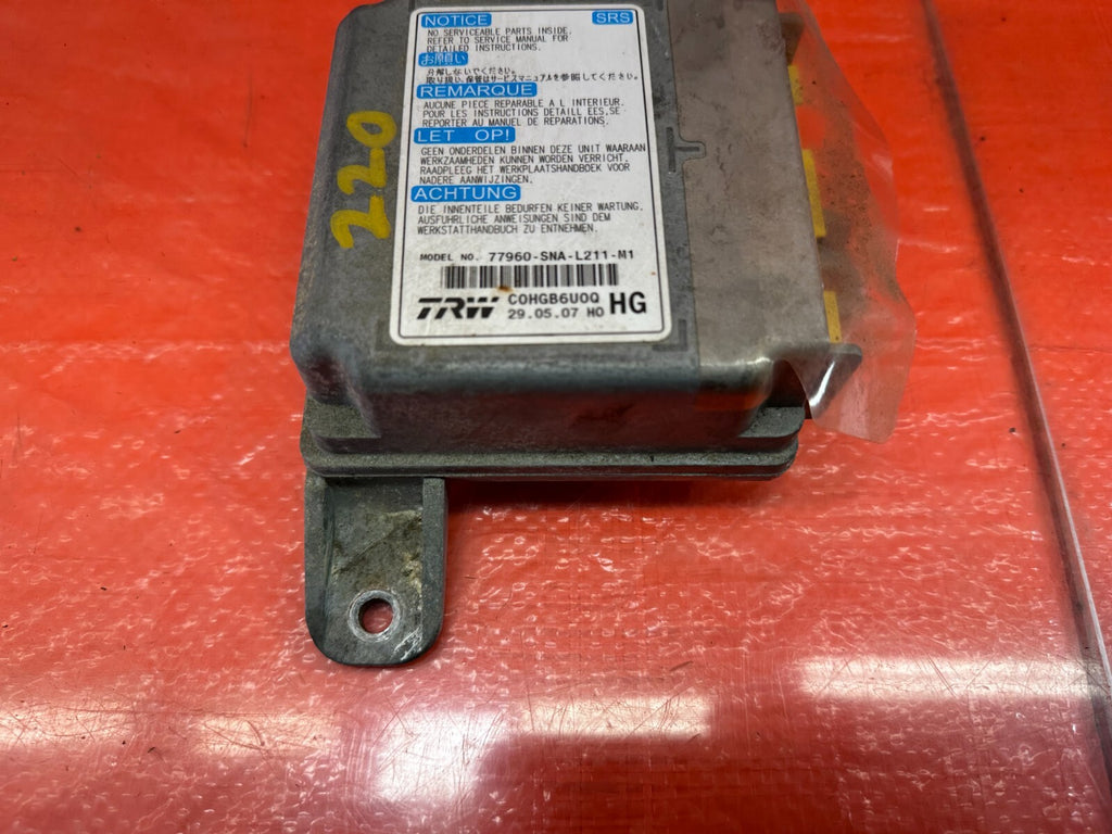 07 11 HONDA CIVIC SI SEDAN   CONTROL MODULE   77960 SNA L21   OEM FACTORY OE 2201