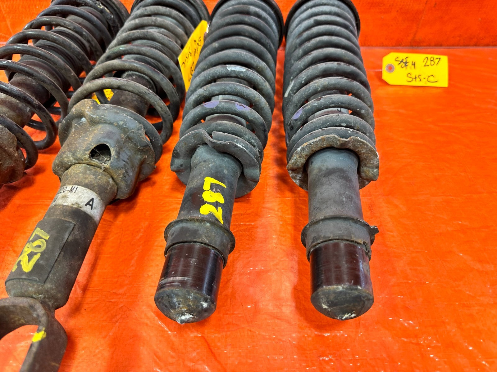 96 00 HONDA CIVIC GENUINE   FACTORY SUSPENSION SHOCKS AND SPRINGS OEM 2874