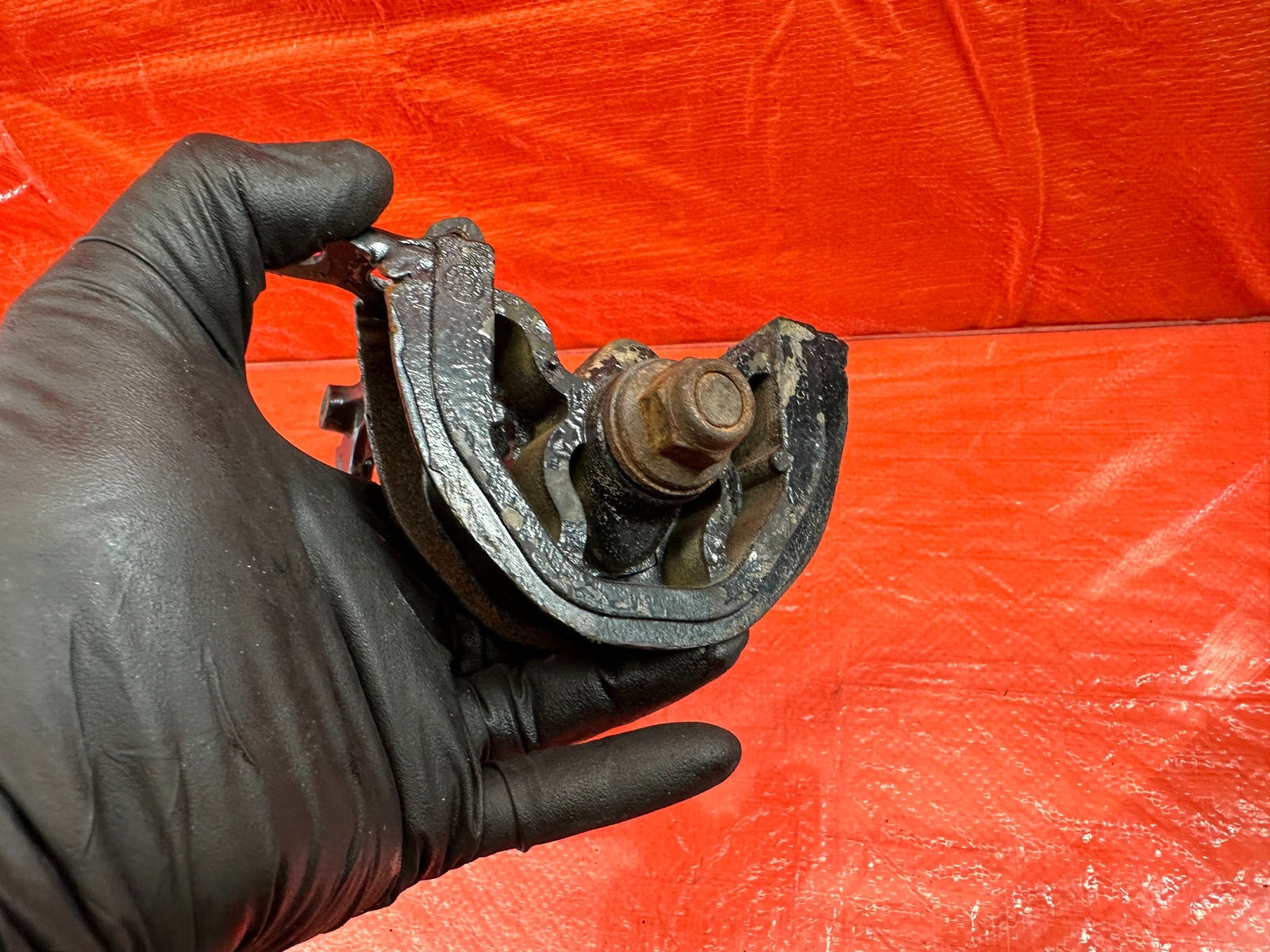 92 95 HONDA CIVIC   D16Z6 D15B7 AIR CONDITIONING AC COMPRESSOR PUMP BRACKET  4