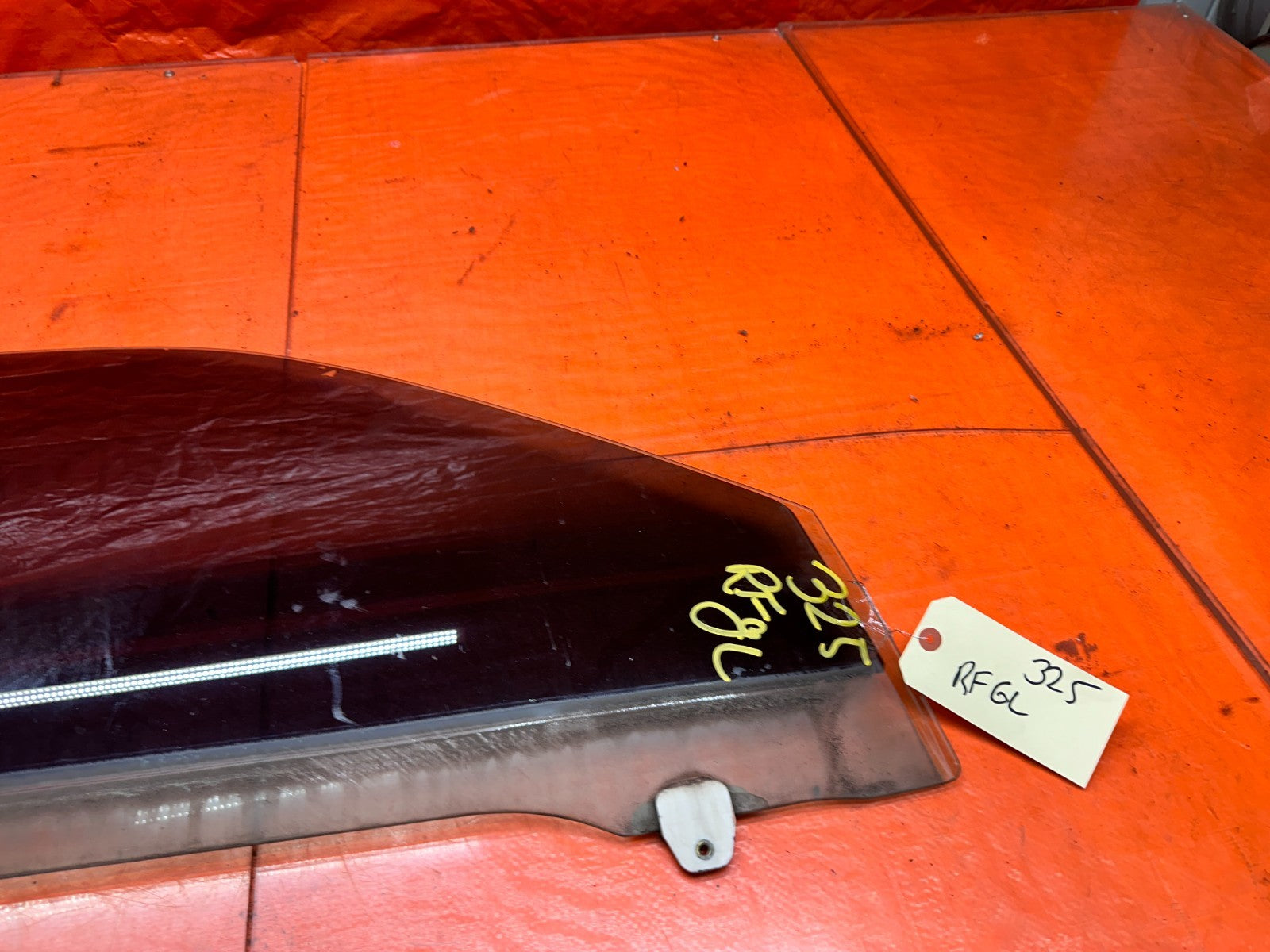 97 01 HONDA PRELUDE 2.2L PASSENGER RIGHT DOOR DOORGLASS WINDOW GLASS OEM #3356