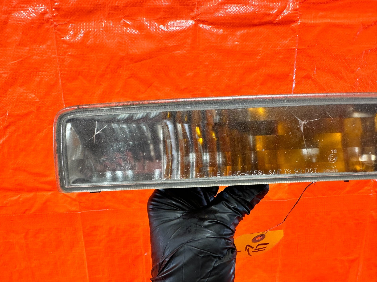 97 01 HONDA PRELUDE FRONT BUMPER DRIVER LEFT TURN SIGNAL LIGHT LAMP OEM 2635