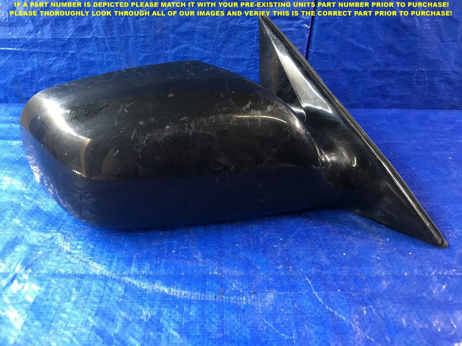 AFTERMARKET 2006 06 TOYOTA CAMRY PASSENGER RIGHT SIDE VIEW MIRROR ASSEMBLY0