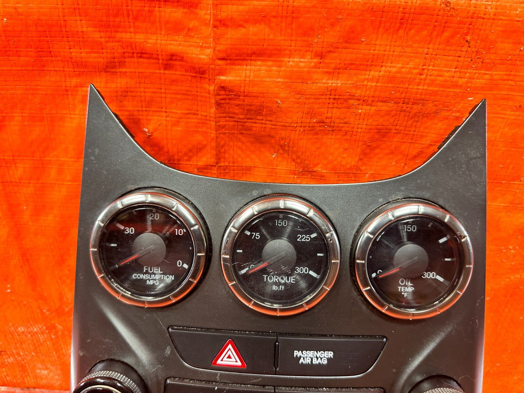 13 16 HYUNDAI GENESIS COUPE AC HEATER CLIMATE CONTROL OIL FUEL TORQUE GAUGE GENE1