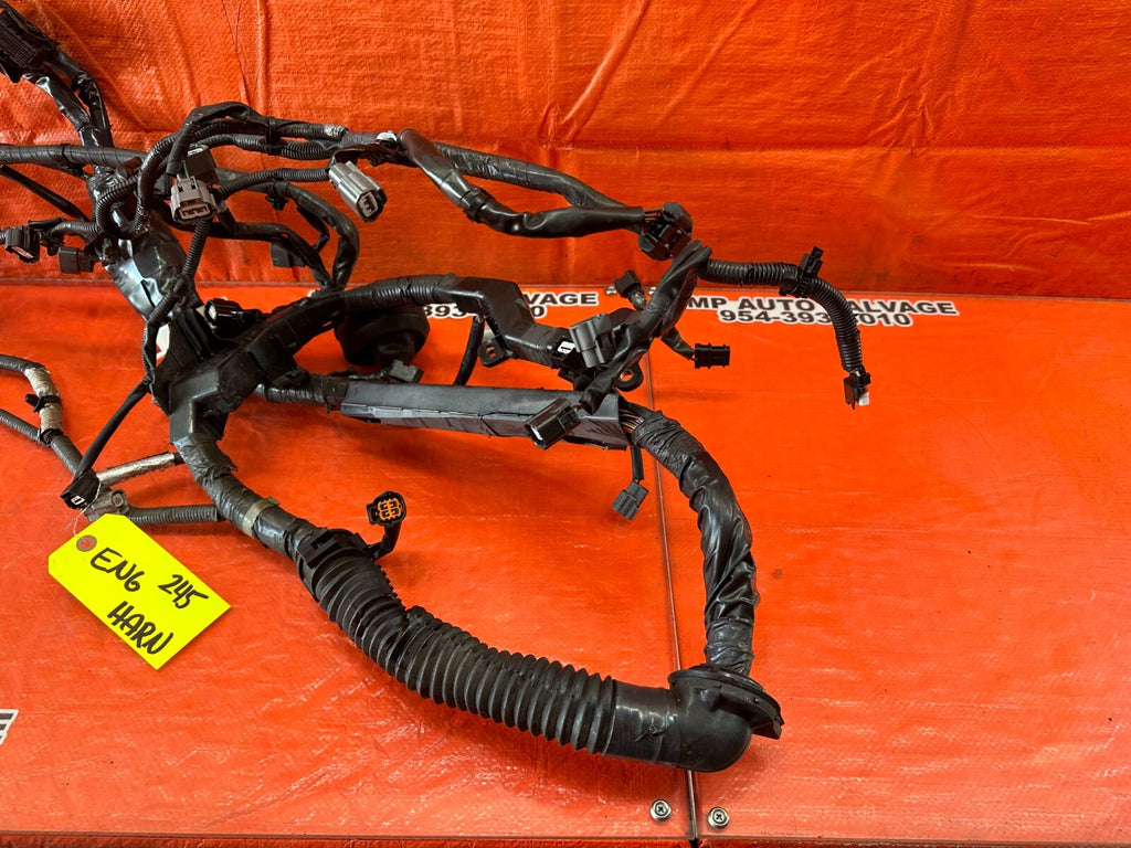 2010 INFINITI G37   VQ37VHR   6 SPEED MANUAL ENGINE HARNESS WIRING LOOM OEM 2455