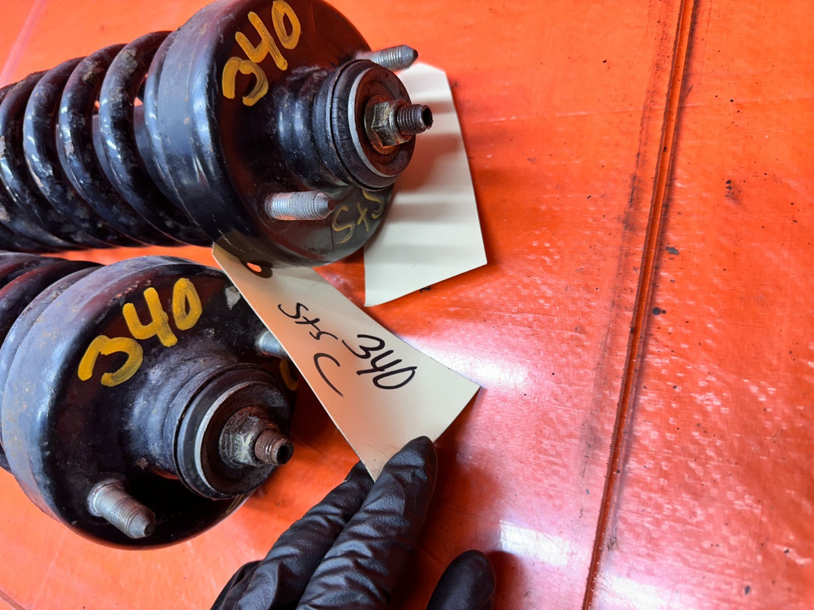 94-01 ACURA INTEGRA FRONT STRUT SHOCK ABSORBERS PAIR OEM #34014