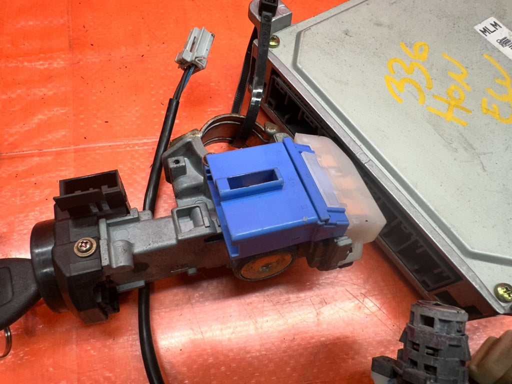 97 01 HONDA PRELUDE 2.2L ECU IMMOBILIZER IGNITION SWITCH CYLINDER LOCKS OEM #3365