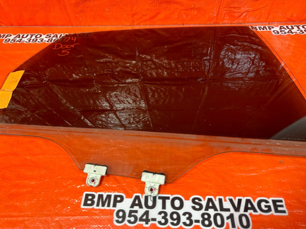 2012 SUBARU WRX STI SEDAN   PASSENGER RIGHT REAR DOOR GLASS WINDOW   OEM #747
