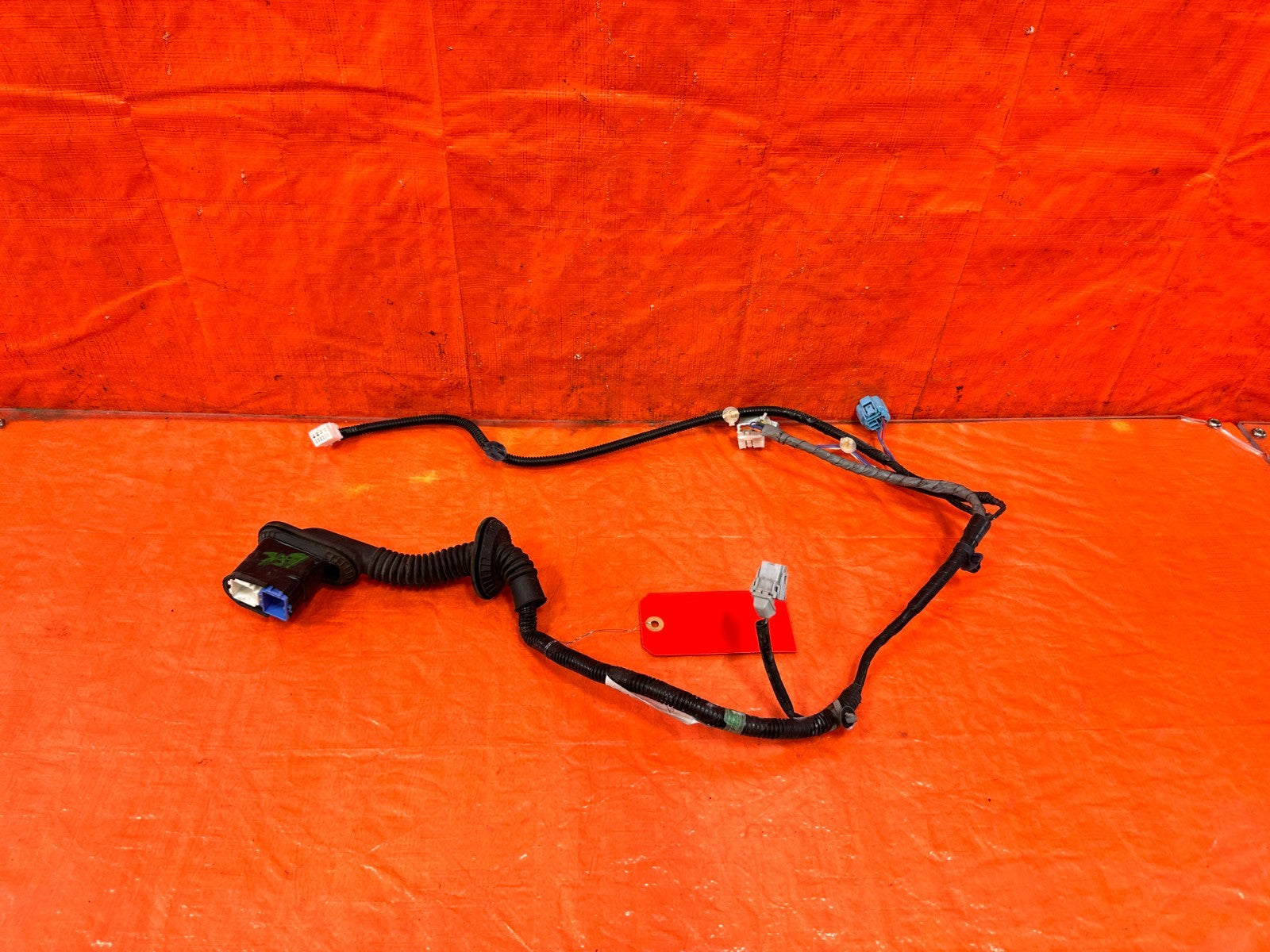 09 HONDA CIVIC SI SEDAN   PASSENGER RIGHT FRONT DOOR HARNESS WIRE LOOM OEM #3071