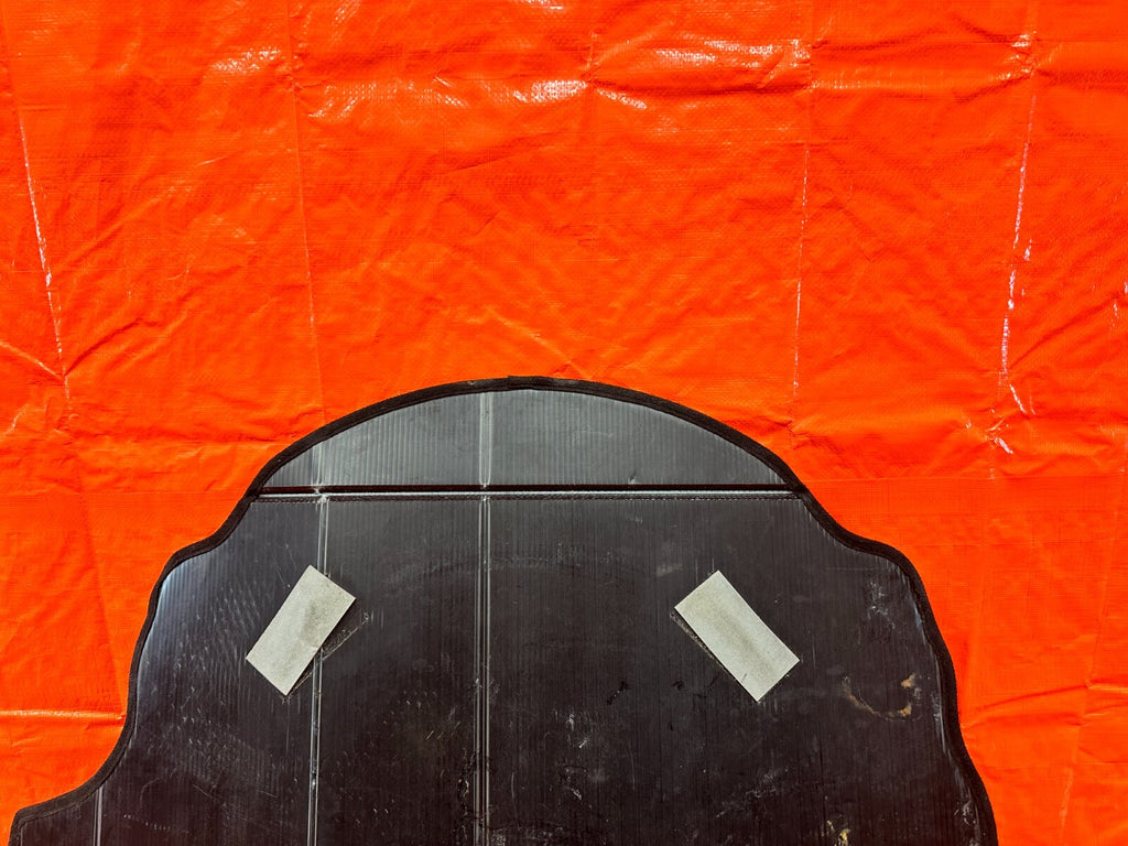 04 08 NISSAN 350Z CONVERTIBLE REAR TRUNK CARDBOARD INSERT SPARE COVER BOARD 2625